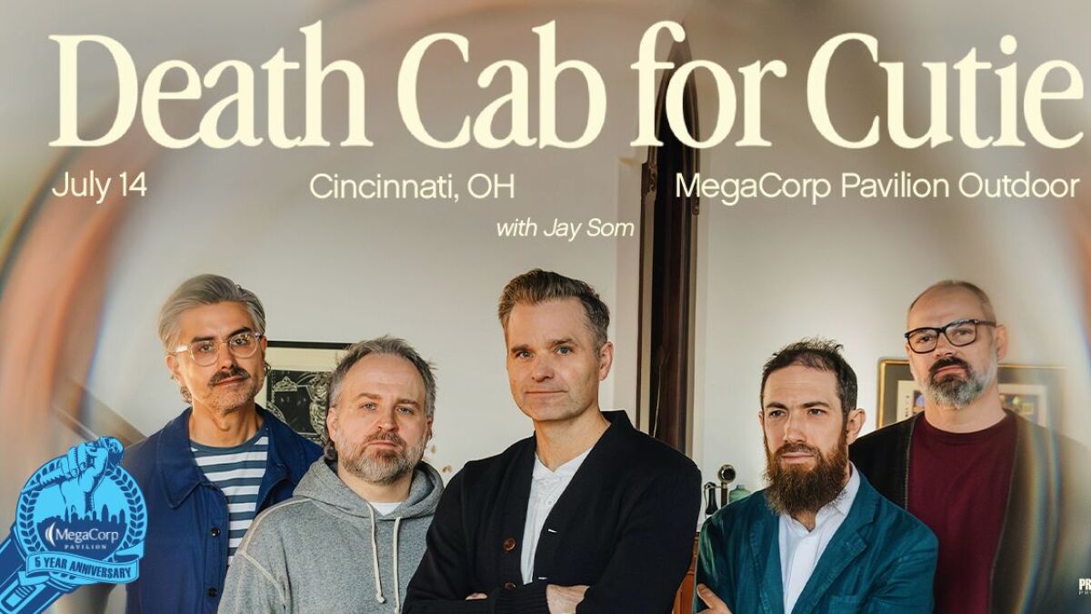 Win tix to Death Cab for Cutie at MegaCorp Pavilion!
